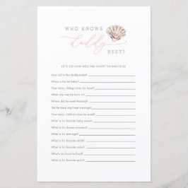 Little Pearl Under Sea Who Knows Daddy Best Game