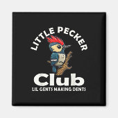 Little Pecker Club Shirt voor en achter Magneet (Voorkant)