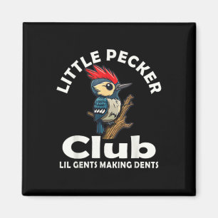 Little Pecker Club Shirt voor en achter Magneet