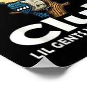 Little Pecker Club voor en achter Poster (Hoek)