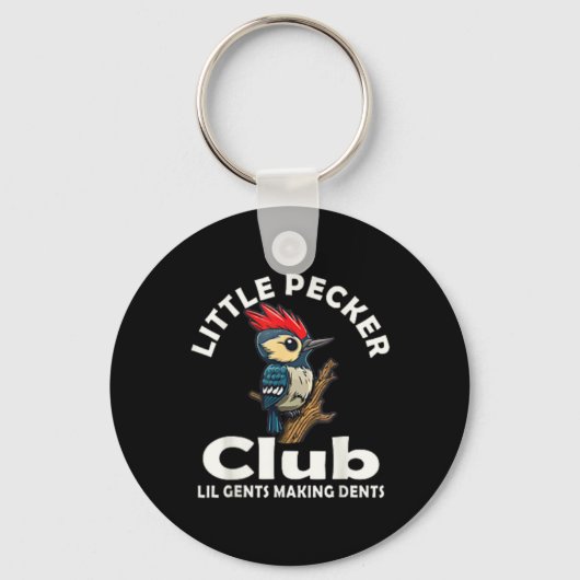 Little Pecker Club voor en achter Sleutelhanger (Voorkant)