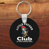 Little Pecker Club voor en achter Sleutelhanger (Voorkant)