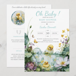 Little Peep & Co. Baby Shower Kaart
