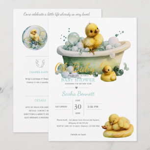 Little Peep & Co. Baby Shower Kaart