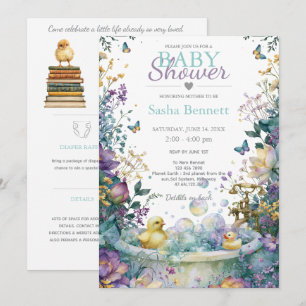 Little Peep & Co. Baby Shower Kaart