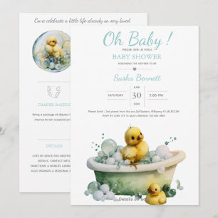 Little Peep & Co. Baby Shower Kaart