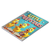 Little Peepstars - Retro Easter Band Vibes Notitieboek (Linkerzijde)