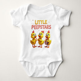 Little Peepstars - Retro Easter Band Vibes Romper