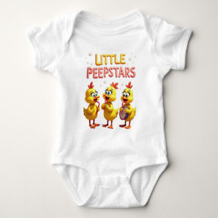 Little Peepstars - Retro Easter Band Vibes Romper