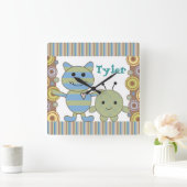 Little Peking Monsters Baby Wall klok (Huis)