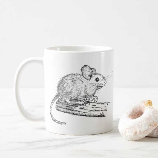 Little Pencil Mouse Koffiemok (Met donut)