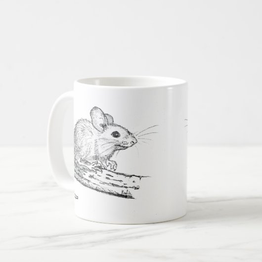 Little Pencil Mouse Koffiemok (Voorkant links)