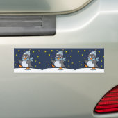 Little Penguin Bumpersticker (Op auto)