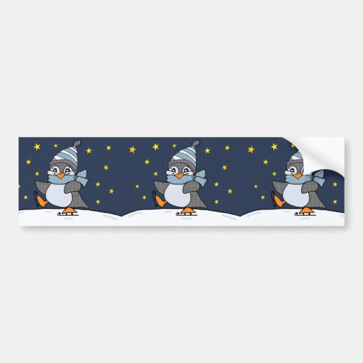 Little Penguin Bumpersticker (Voorkant)