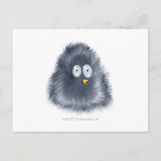 Little Penguin Critter Briefkaart (Voorkant)