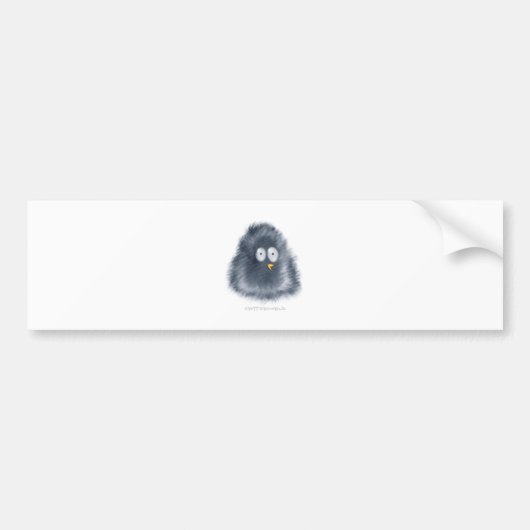 Little Penguin Critter Bumpersticker (Voorkant)