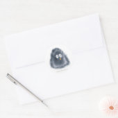 Little Penguin Critter Ronde Sticker (Envelop)
