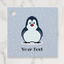 Little Penguin Design Favor Tag Bedankjes Labels