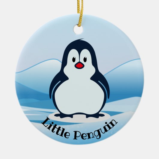 Little Penguin Design Ornament (Voorkant)