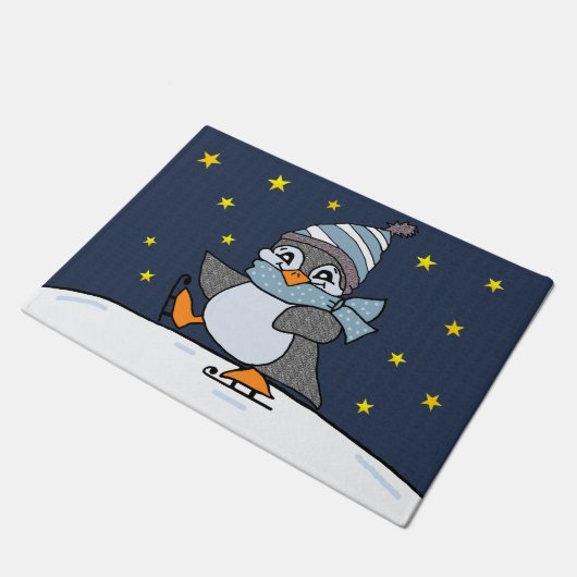 Little Penguin Deurmat (Schuin)