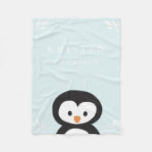 Little Penguin Fleece Blanket (Voorkant)