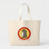 Little Penguin Grote Tote Bag (Voorkant)