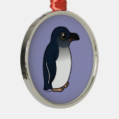 Little Penguin Metalen Ornament (Rechts)