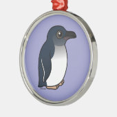 Little Penguin Metalen Ornament (Links)