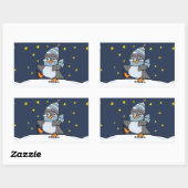 Little Penguin Rechthoekige Sticker (Vel)