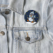 Little Penguin Ronde Button 5,7 Cm (In situ)