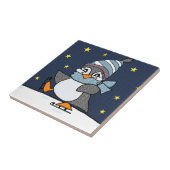 Little Penguin Tegeltje (Zijkant)