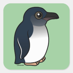 Little Penguin Vierkante Sticker