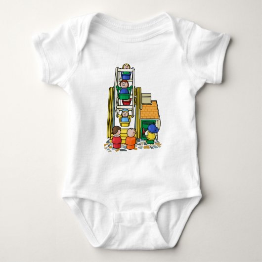 Little People Ferris Wheel Fun Romper (Voorkant)