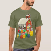  Little People School Foto T-shirt (Voorkant)
