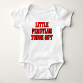 Little Peruvian Tough Guy Romper (Voorkant)