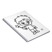 Little Phiri und Zauberstab Notitieboek (Rechterzijde)