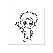 Little Phiri und Zauberstab Rubberstempel (Afrduk)