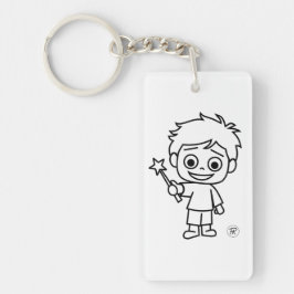 Little Phiri und Zauberstab Sleutelhanger