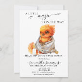 Little Phoenix Magische Mythologie Baby shower Kaart (Voorkant)