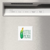 Little Pickle Cute Green Pickle die zonnebril draa Magneet (Insitu (Vaatwasser))