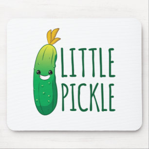 Little Pickle Cute Green Pickle die zonnebril draa Muismat