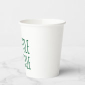 Little Pickle Cute Green Pickle die zonnebril draa Papieren Bekers (Links)