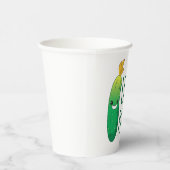 Little Pickle Cute Green Pickle die zonnebril draa Papieren Bekers (Rechts)