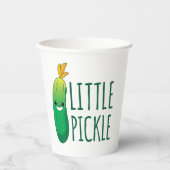 Little Pickle Cute Green Pickle die zonnebril draa Papieren Bekers (Voorkant)
