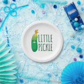 Little Pickle Cute Green Pickle die zonnebril draa Papieren Bordje (Feest)
