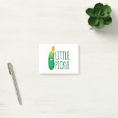 Little Pickle Cute Green Pickle die zonnebril draa Post-it® Notes (Kantoor)