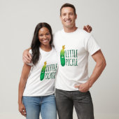 Little Pickle Cute Green Pickle die zonnebril draa T-shirt (Unisex)