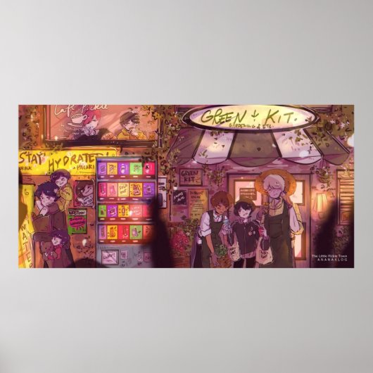 Little Pickle Town Wide Poster (Voorkant)