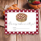 Little Pie Raad eens hoeveel snoepjes er in de pot Informatiekaartje