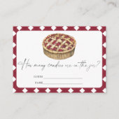 Little Pie Raad eens hoeveel snoepjes er in de pot Informatiekaartje (Voorkant)